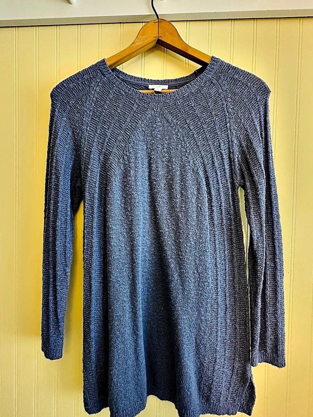 J.Jill Blue Long Sleeve Sweater Dress Size XS